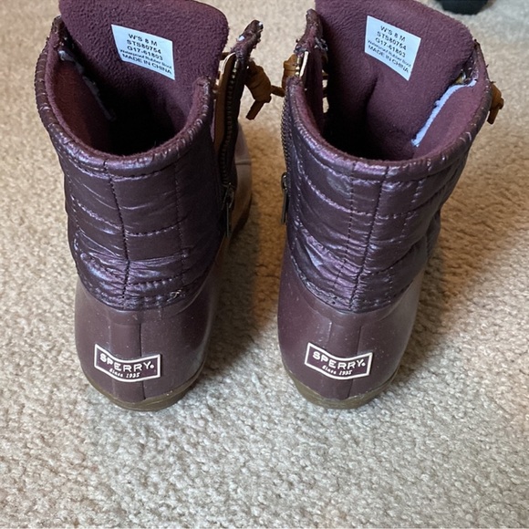 Sperry Rain Duck Boots, size 8, excellent condition! - Picture 2 of 13